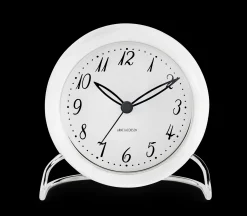 Arne Jacobsen Clocks Bordur Ø11 cm i hvid | Køb her Sale