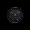 Arne Jacobsen Clocks Vægur Ø21 cm i sort | Køb her Sale
