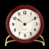 Arne Jacobsen Station Bordur Ø11 cm bordeaux/hvid | Køb her Outlet