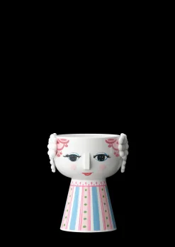 Bjørn Wiinblad Eva Lysestage H9.5 cm pink | Køb nu New