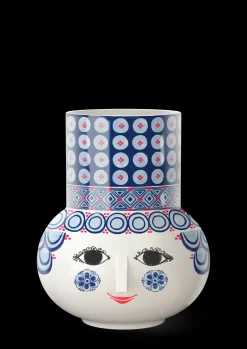 Bjørn Wiinblad Vase H20 cm i blå fra serien Olga | Køb her