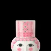Bjørn Wiinblad Vase H15 cm i rosa fra serien Olga | Køb her Hot