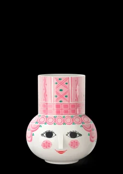 Bjørn Wiinblad Vase H15 cm i rosa fra serien Olga | Køb her Hot