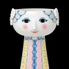 Bjørn Wiinblad Vase H23.5 cm i rosa fra serien Eva | Køb her Outlet