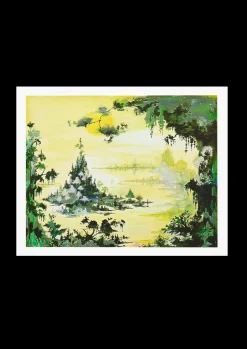 Bjørn Wiinblad Wiinblad Curtain, 50x40 cm multi | Køb her Outlet
