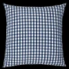 JUNA Bæk&Bølge Pudebetræk 60x50 cm mørk blå/hvid | Rosendahl.com
