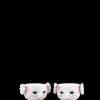 Bjørn Wiinblad Eva Fyrfadsstager Ø6.5 cm – Pink Tivoli|design, 2 stk. Online