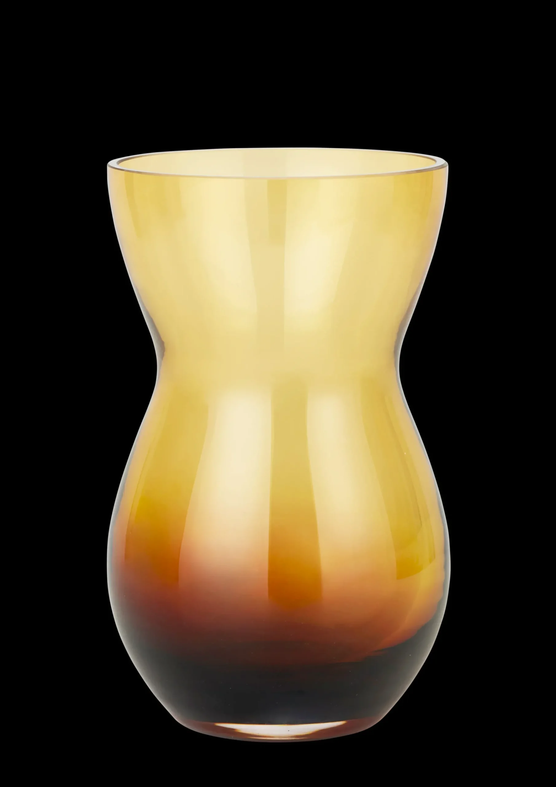Holmegaard Calabas Duo Vase H21 burgundy/amber | Køb her Outlet