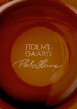 Holmegaard Calabas Duo Vase H21 burgundy/amber | Køb her Outlet