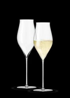 Holmegaard Champagneglas 38 cl 2 stk. i klar | Køb her Outlet
