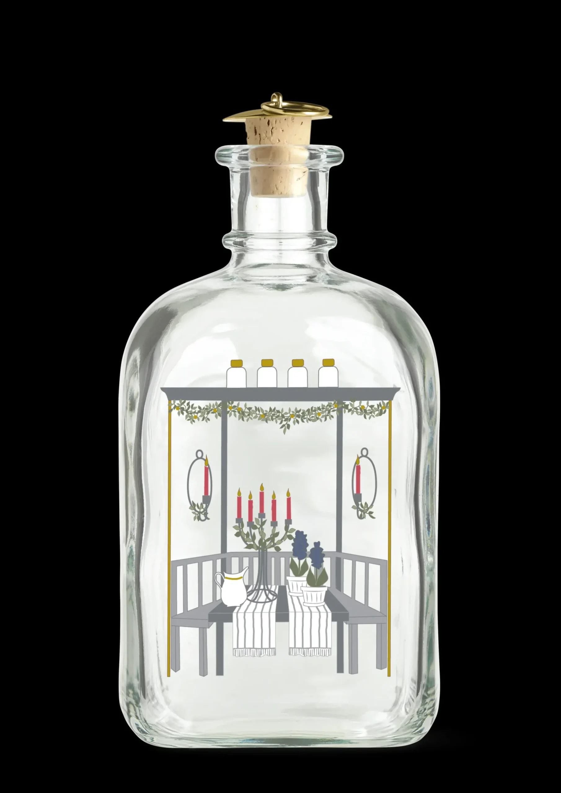 Holmegaard Christmas Juleflaske 2024 73 cl multi | Køb nu