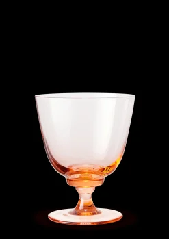 Holmegaard Flow Glas på fod 35 cl champagne | Køb her Hot
