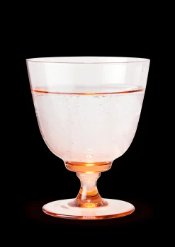 Holmegaard Flow Glas på fod 35 cl champagne | Køb her Hot