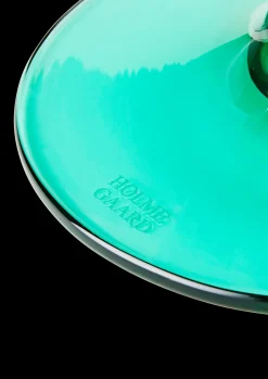Holmegaard Flow Glas på fod 35 cl emerald green | Køb her Clearance