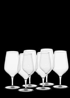 Holmegaard Ølglas 64 cl 6 stk. i klar fra serien Cabernet Clearance