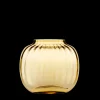 Holmegaard Primula Oval Vase H12.5 amber | Køb her Best