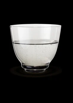 Holmegaard Vandglas 35 cl i grå fra serien Flow | Køb her Best