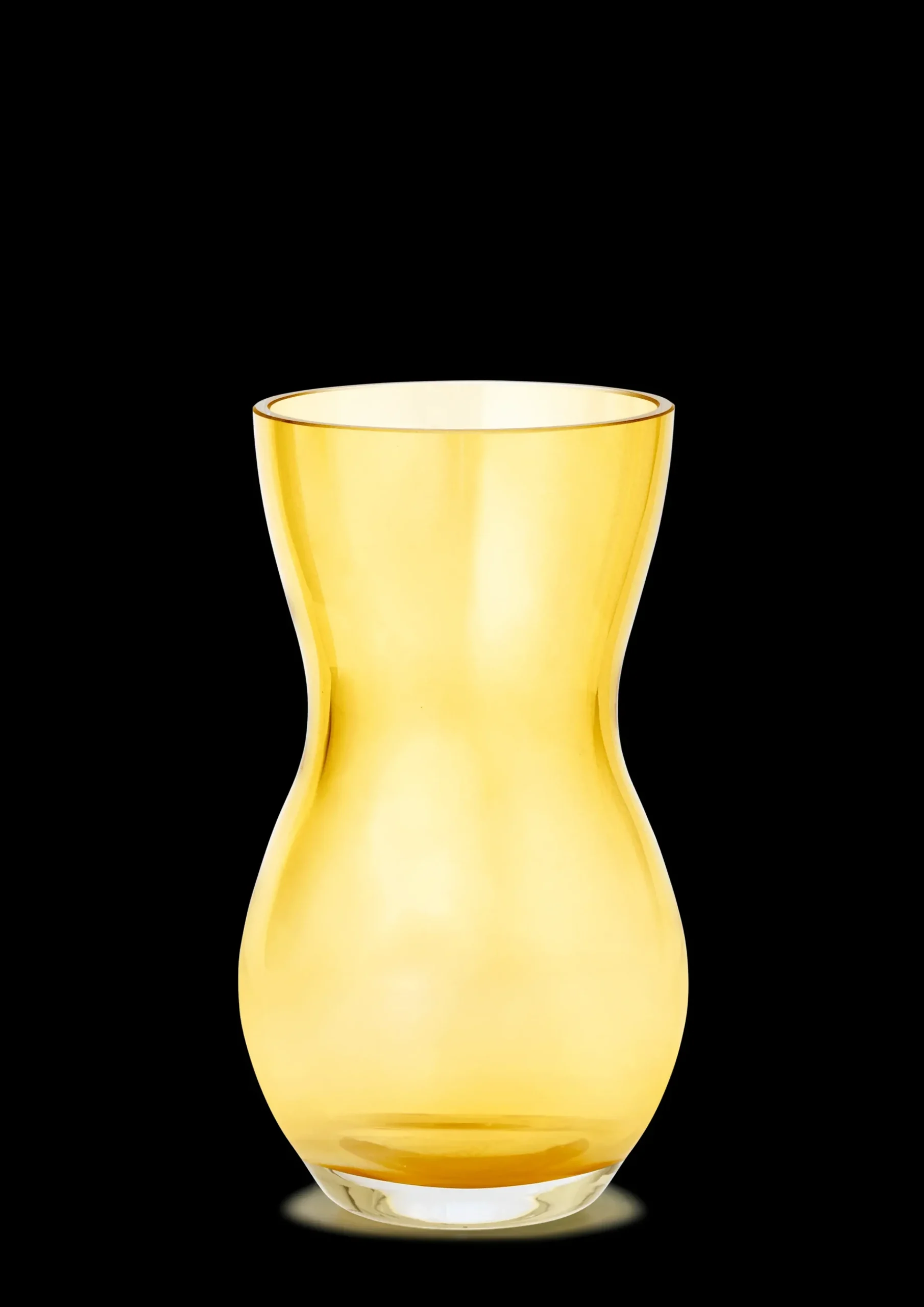 Holmegaard Vase H16 cm i gul fra serien Calabas | Køb her Online