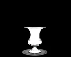 Holmegaard Vase H24 cm i klar fra serien Old English New