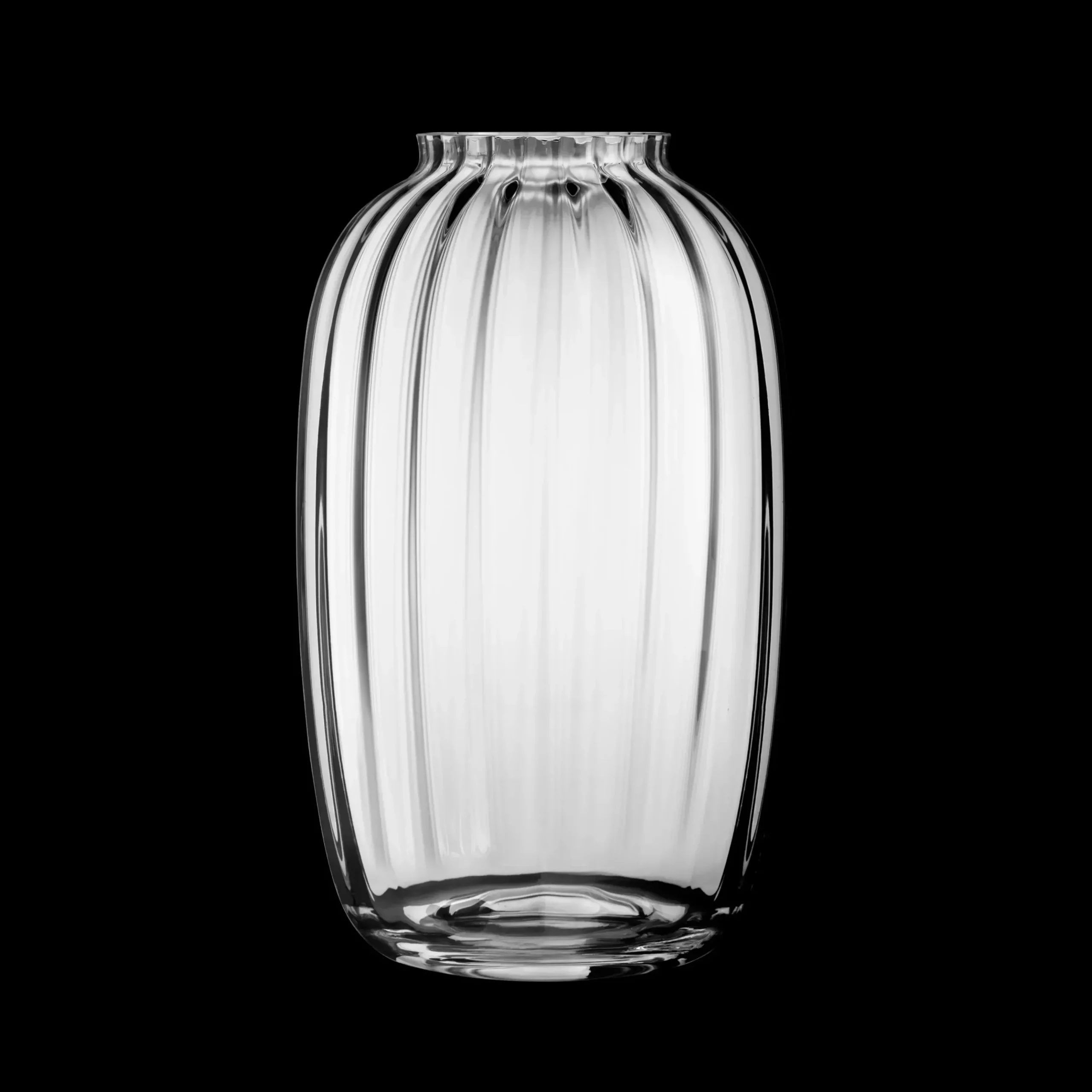 Holmegaard Vase H25.5 cm i klar fra serien Primula | Køb her Hot