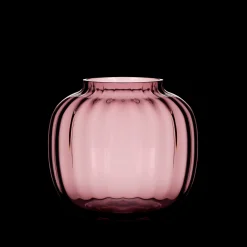 Holmegaard Vase H12.5 cm i rød fra serien Primula | Køb her Outlet