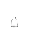 Holmegaard Vase kort hals H12 cm i klar fra serien Flora Hot