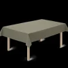 JUNA Basic Bomuldsdug olivengrøn 150x220 cm| Køb her Hot
