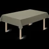 JUNA Basic Bomuldsdug olivengrøn 150x270 cm| Køb her Online