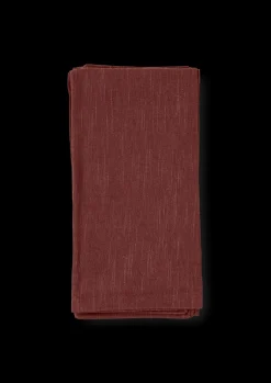 JUNA Basic Stofserviet 45x45 cm chokolade 4 stk. - Køb her Outlet