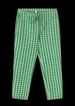 JUNA Bæk&Bølge Barbara pants XS grøn/sand | Køb her
