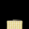 JUNA Bæk&Bølge Dalila Toiletbag 20x14 cm gul/hvid | Køb her Online