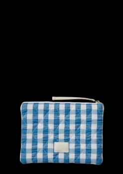 JUNA Bæk&Bølge Dalila Toiletbag 20x14 cm blå/birk | Køb her New