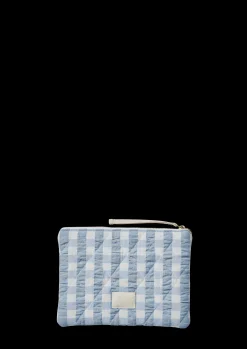 JUNA Bæk&Bølge Dalila Toiletbag 20x14 cm Lys blå/Hvid Online