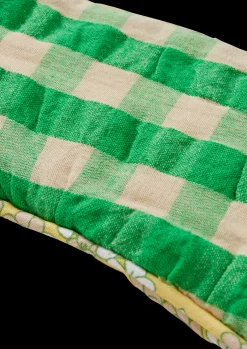 JUNA Bæk&Bølge Dodo Sovemaske grøn/sand | Rosendahl.com Discount
