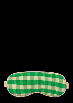 JUNA Bæk&Bølge Dodo Sovemaske grøn/sand | Rosendahl.com Discount