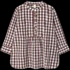 JUNA Bæk&Bølge Irene shirt XS chokolade/hvid | Køb her Discount