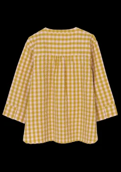JUNA Bæk&Bølge Irene shirt XS pink/okker | Køb her Best