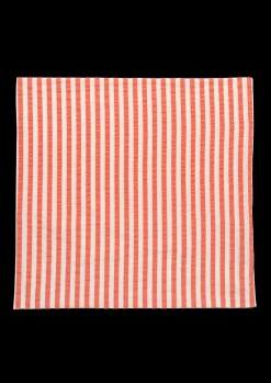 JUNA Bæk&Bølge Lines Pudebetræk 63x60 cm chili/birk DK Online