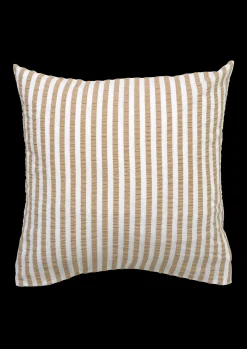 JUNA Bæk&Bølge Lines Pudebetræk 63x60 cm sand/hvid Sale