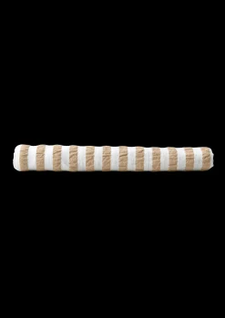 JUNA Bæk&Bølge Lines Pudebetræk 63x60 cm sand/hvid Sale