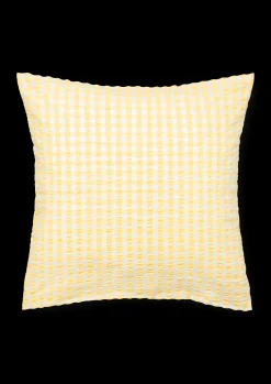 JUNA Bæk&Bølge Pudebetræk 63x60 cm gul/hvid DK | Køb her Discount