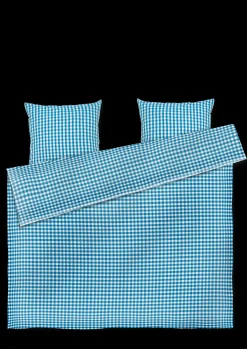 JUNA Bæk&Bølge Sengetøj 200x220 cm blå/birk DK - Køb her Hot