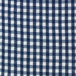 JUNA Bæk&Bølge Sengetøj 140x200 cm mørk blå/hvid | Køb her Best
