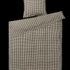 JUNA Bæk&Bølge Sengetøj 150x210 cm sort/sand SE | Køb her Best