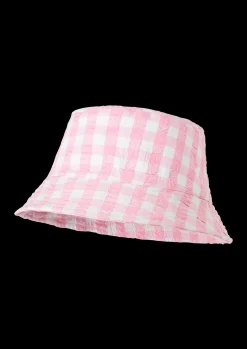 JUNA Bæk&Bølge Summer hat one size pink/hvid | Køb her Best