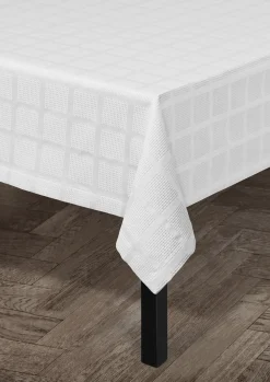 JUNA Brick Damaskdug 150x270 cm hvid - Køb her New