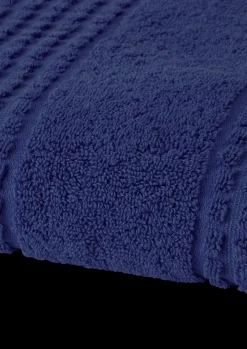 JUNA Håndklæde 50x100 cm i blå fra serien Check | Køb her Sale