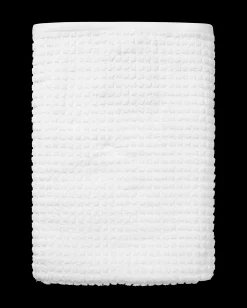JUNA Håndklæde 70x140 cm i hvid fra serien Check | Køb her Discount