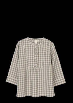 JUNA Irene shirt XS i grå fra serien Bæk&Bølge | Køb her Clearance