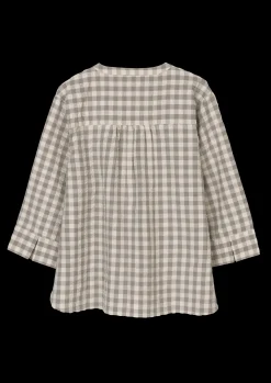 JUNA Irene shirt XS i grå fra serien Bæk&Bølge | Køb her Clearance